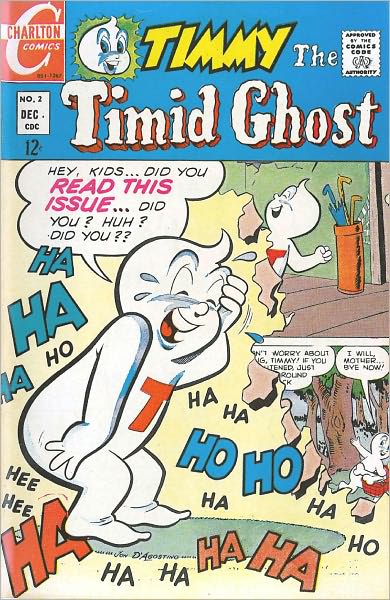 Timmy the Timid Ghost Number 2 Childrens Comic Book