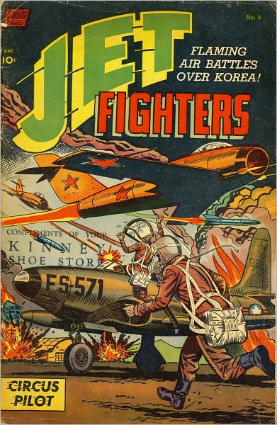 Jet Fighters Number 6 War Comic Book