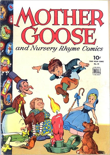Mother Goose and Nursery Rhyme Comics Number 59 Childrens Comic Book
