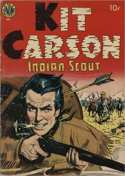 Kit Carson Indian Scout Western Comic Book