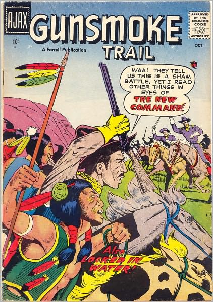 GunSmoke Trail Number 3 Western Comic Book