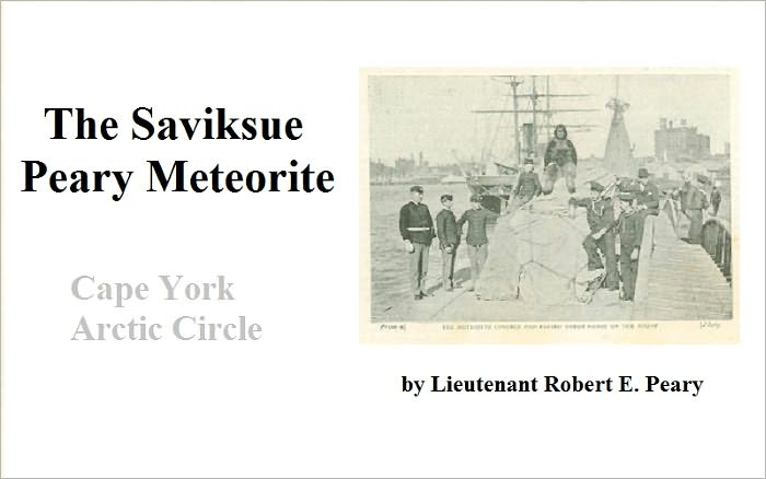Saviksue Peary Meteorite Cape York Arctic Circle