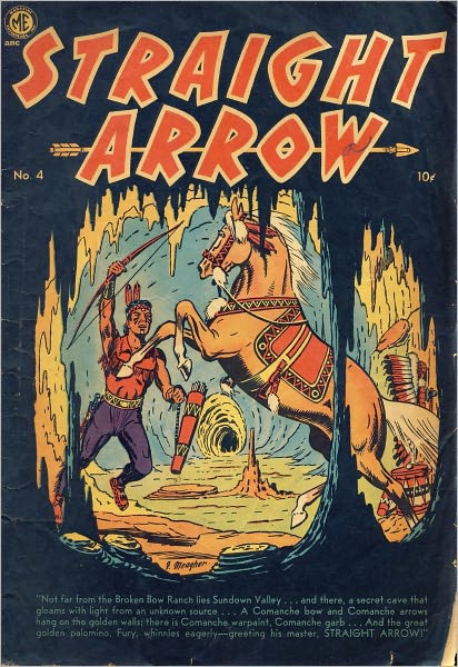 Straight Arrow Number 4 Western Comic Book