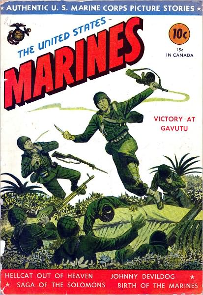 The United States Marines Number 1 War Comic Book