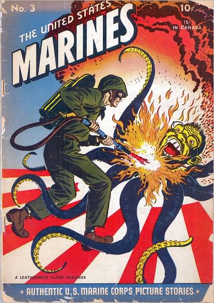 The United States Marines Number 3 War Comic Book