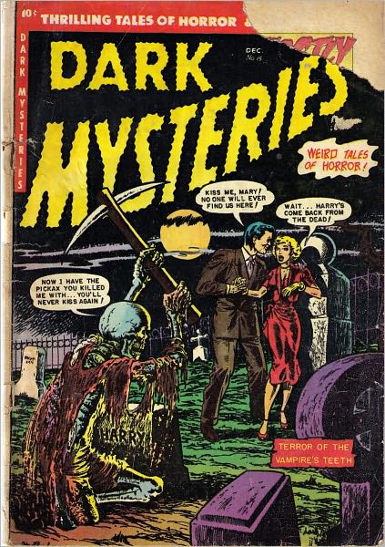 Dark Mysteries Number 15 Horror Comic Book