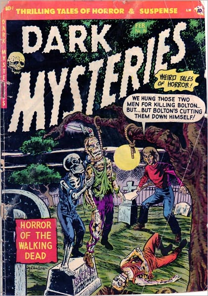 Dark Mysteries Number 16 Horror Comic Book