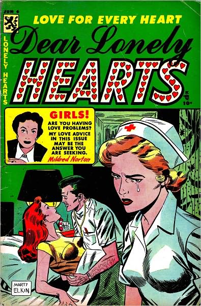 Dear Lonely Hearts Number 6 Love Comic Book