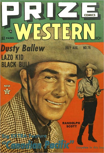 Prize Comics Western Number 76 Western Comic Book
