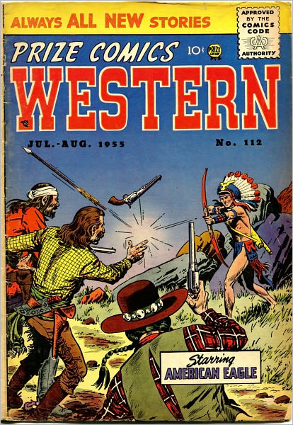 Prize Comics Western Number 112 Western Comic Book