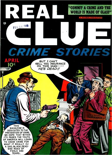Real Clue Crime Stories Number 2 Crime Comic Book
