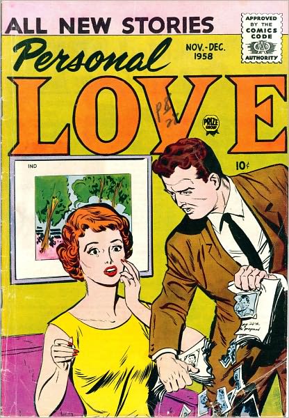 Personal Love Number 2 Love Comic Book