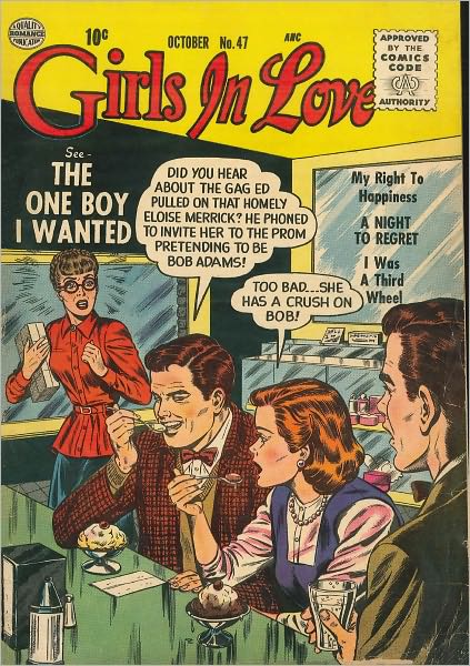 Girls in Love Number 47 Love Comic Book