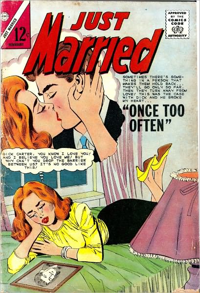 Just Married Number 40 Love Comic Book