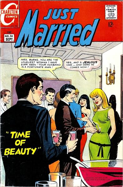Just Married Number 54 Love Comic Book