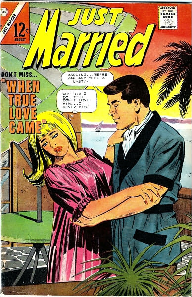 Just Married Number 48 Love Comic Book