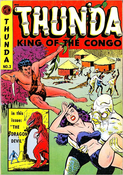 Thunda King Of The Congo Number 3 Action Comic Book