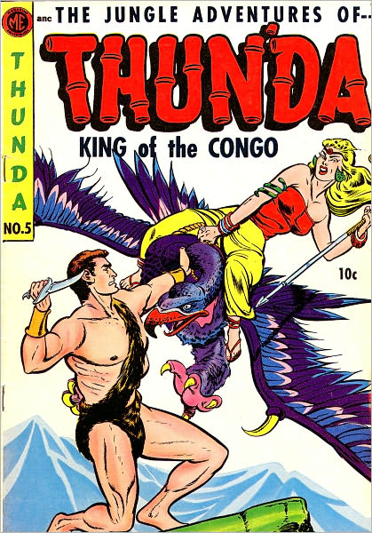 Thunda King Of The Congo Number 5 Action Comic Book