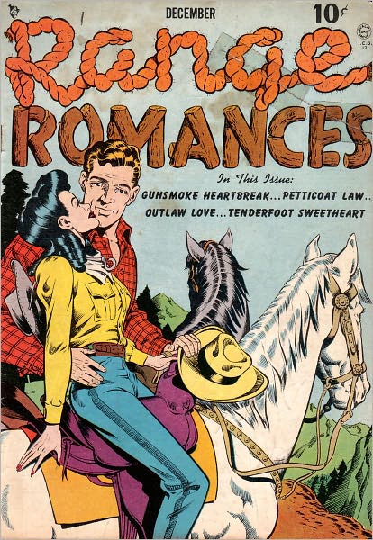 Range Romances Number 1 Love Comic Book