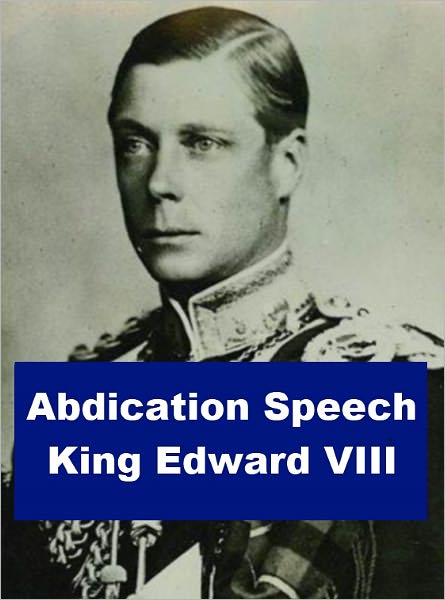 Abdication Speech