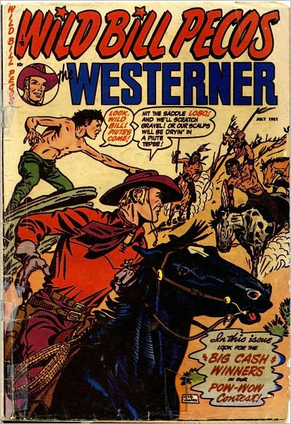 The Westerner Number 38 Western Comic Book