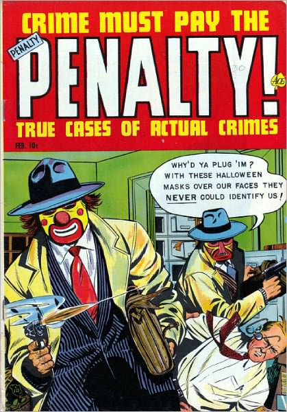 Crime Must Pay The Penalty Number 30 Crime Comic Book