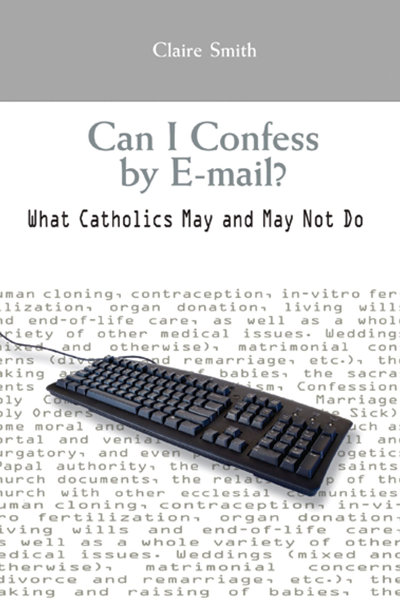 Can I Confess by E-mail?