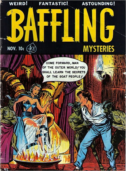 Baffling Mysteries Number 5 Horror Comic Book