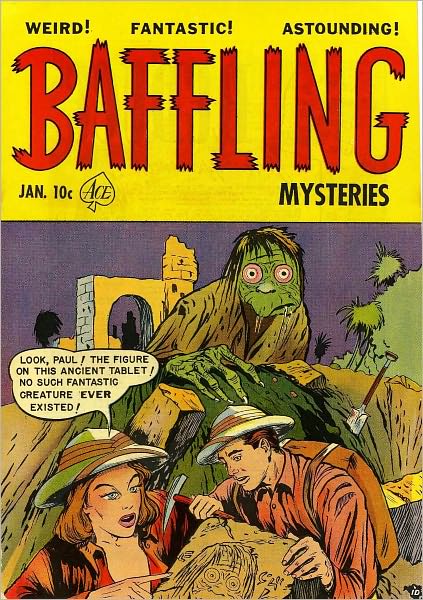 Baffling Mysteries Number 6 Horror Comic Book