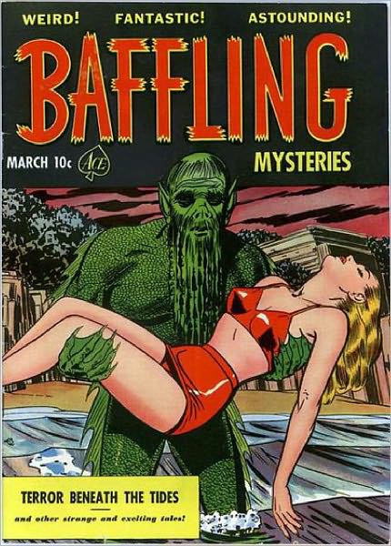 Baffling Mysteries Number 7 Horror Comic Book