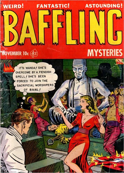 Baffling Mysteries Number 11 Horror Comic Book