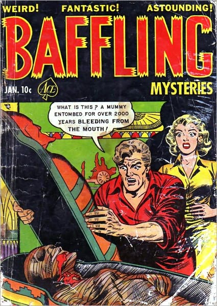 Baffling Mysteries Number 13 Horror Comic Book