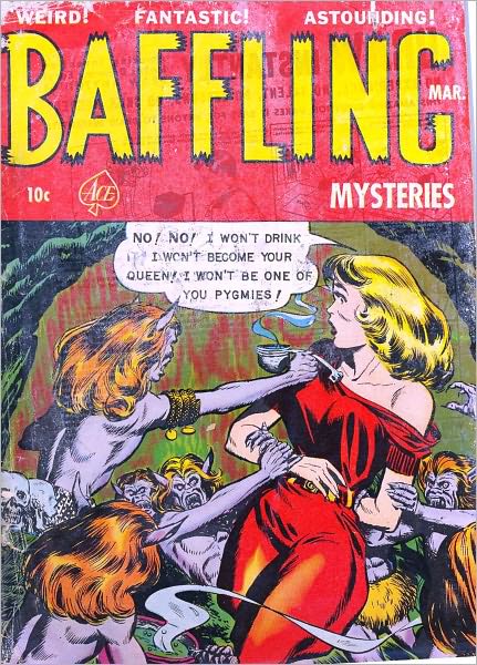 Baffling Mysteries Number 14 Horror Comic Book