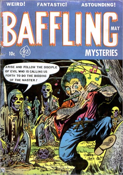 Baffling Mysteries Number 15 Horror Comic Book