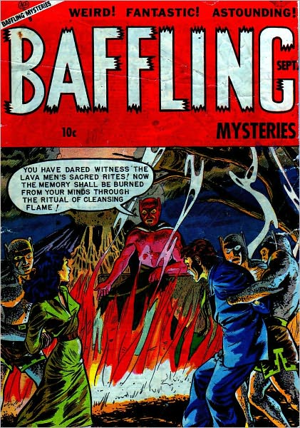 Baffling Mysteries Number 17 Horror Comic Book