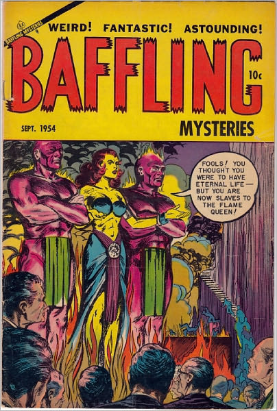 Baffling Mysteries Number 22 Horror Comic Book