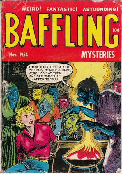 Baffling Mysteries Number 23 Horror Comic Book