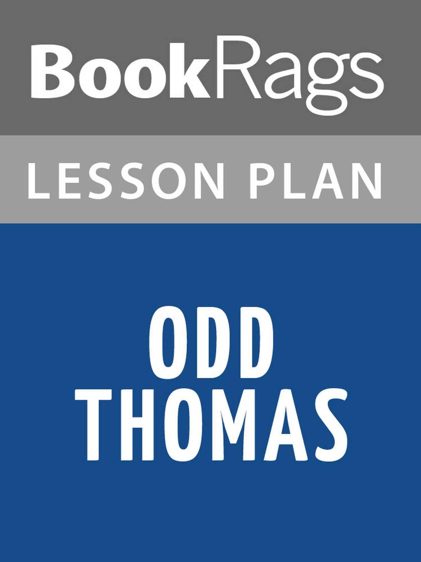 Odd Thomas Lesson Plans