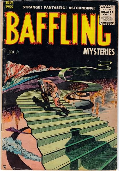 Baffling Mysteries Number 25 Horror Comic Book