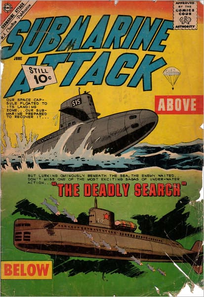 Submarine Attack Number 28 War Comic Book