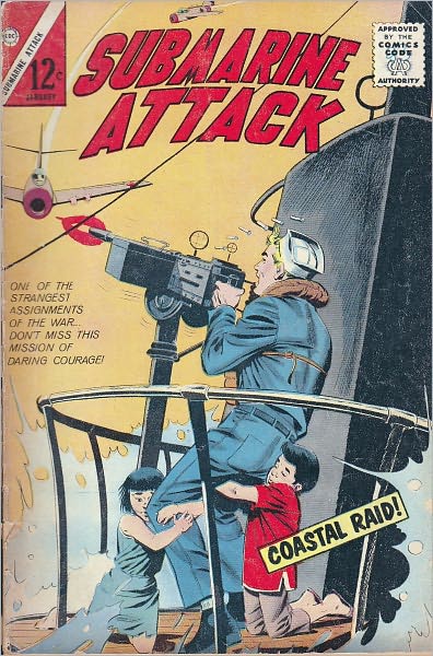 Submarine Attack Number 37 War Comic Book