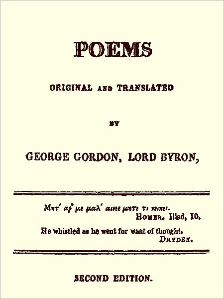 Byron's Poetical Works, Revised and Enlarged with Illustrations, Volume 1, Second Edition