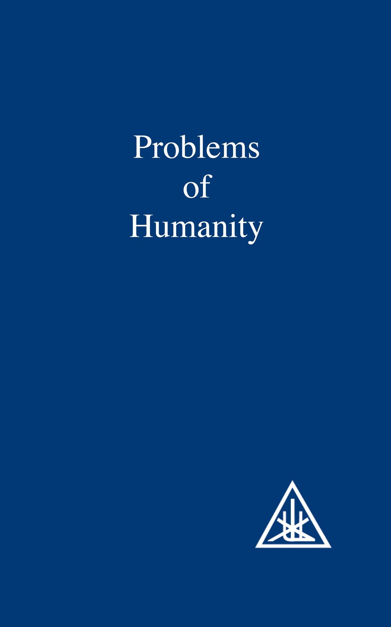 Problems of Humanity