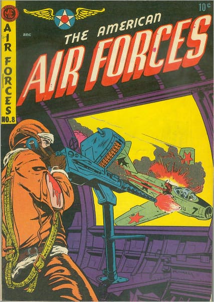 The American Air Forces Number 8 War Comic Book
