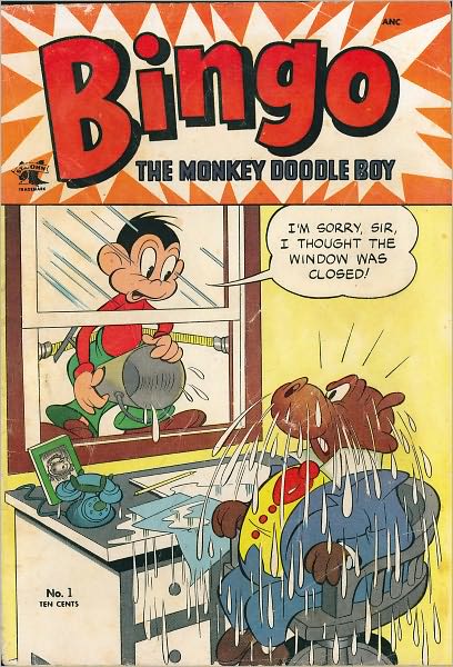 Bingo The Monkey Doodle Boy Number 1 Childrens Comic Book