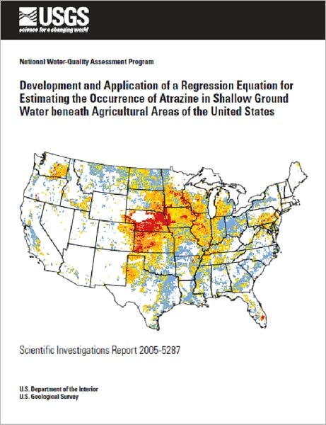 Development and application of a regression equation for estimating the occurrence of atrazine in shallow ground water beneath agricultural areas of the United States