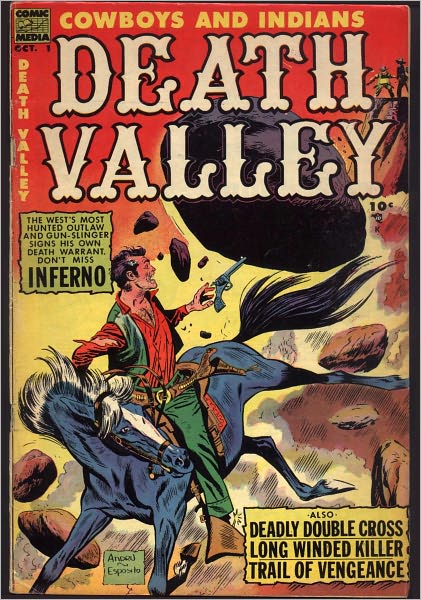 Death Valley Number 1 Western Comic Book