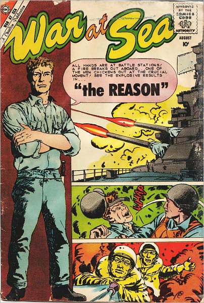 War at Sea Number 37 War Comic Book