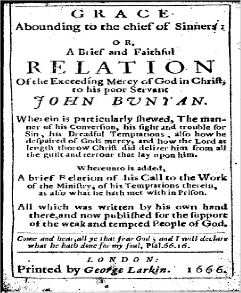 Grace Abounding to the Chief of Sinners