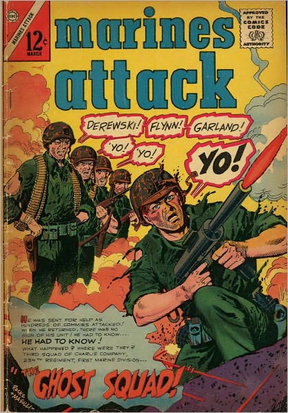 Marines Attack Number 9 War Comic Book